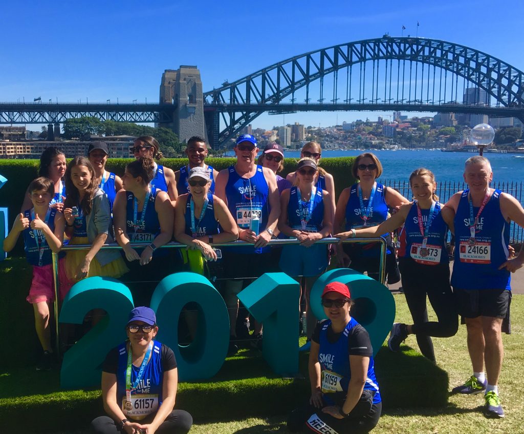 Sydney Running Festival Smile for Me